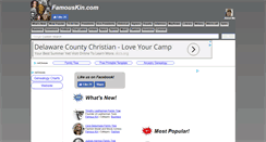 Desktop Screenshot of famouskin.com
