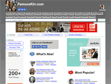 Tablet Screenshot of famouskin.com